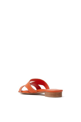 Odina Cutout Slide Sandals